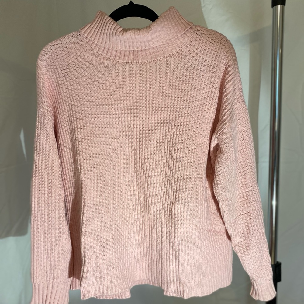 ✨💕JUSTICE💕✨ -Pink Turtle Neck